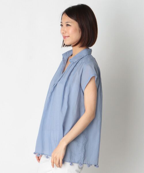 SHIPS / シップス シャツ・ブラウス | 311620234 ポンポン シャツ | 詳細4