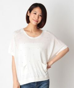 SHIPS / シップス ニット・セーター | TORRAZZO DONNA:ビジュー ビッグプルオーバー◆
