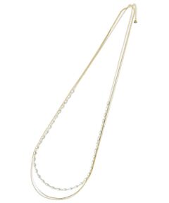 SHIPS / シップス ネックレス・ペンダント・チョーカー | カラー  3レン チェーンネックレス