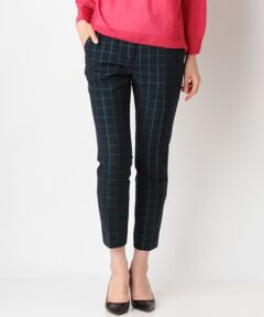 SHIPS / シップス その他パンツ | ジャカード チェック 9レングス パンツ