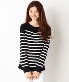 SHIPS / シップス ニット・セーター | コットン 16ゲージ ボートネック ロングスリーブ