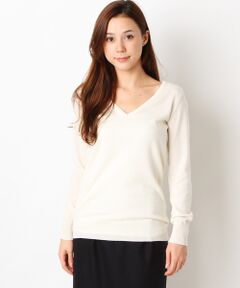 SHIPS / シップス ニット・セーター | カシミヤ Vネックプルオーバー