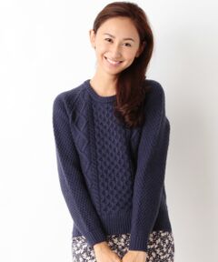 SHIPS / シップス ニット・セーター | ケーブルニットプルオーバー☆