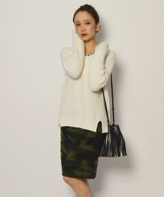 SHIPS / シップス ニット・セーター | ウール アンゴラ ワッフル ニット◆☆