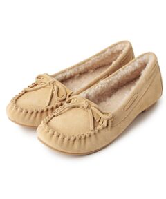 SHIPS / シップス フラットシューズ | ボア モカシン