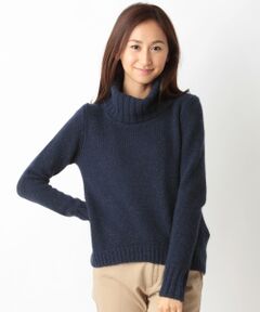 SHIPS / シップス ニット・セーター | カラーネップ オフタートル プルオーバー