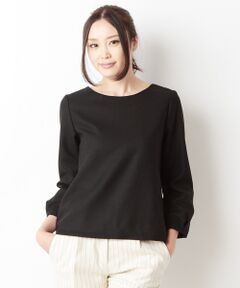 SHIPS / シップス シャツ・ブラウス | ウール ジョーゼット Tブラウス