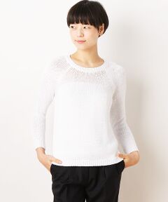 SHIPS / シップス ニット・セーター | ミドルゲージ クルーネック ニット