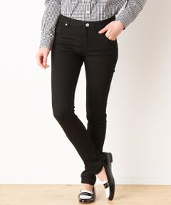 ドレス ストレッチスキニーパンツ(ＢＬＡＣＫ)