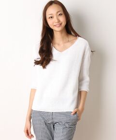 SHIPS / シップス ニット・セーター | コットン Vネック プルオーバー