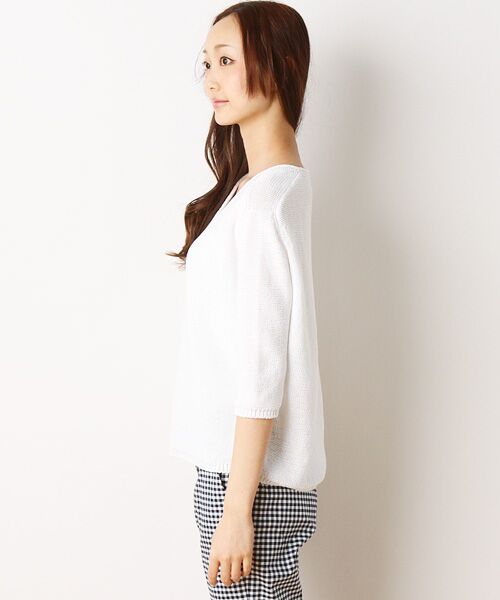 SHIPS / シップス ニット・セーター | コットン Vネック プルオーバー | 詳細2