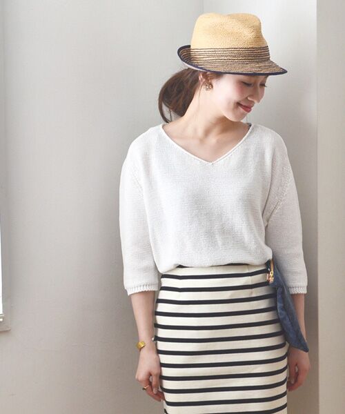 SHIPS / シップス ニット・セーター | コットン Vネック プルオーバー | 詳細6
