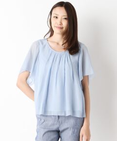 SHIPS / シップス シャツ・ブラウス | シルク Tブラウス