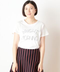 SHIPS / シップス カットソー | コットン プリントＴｅｅ