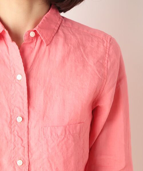 SHIPS / シップス シャツ・ブラウス | 311111501　リネンソリッド　シャツ | 詳細3