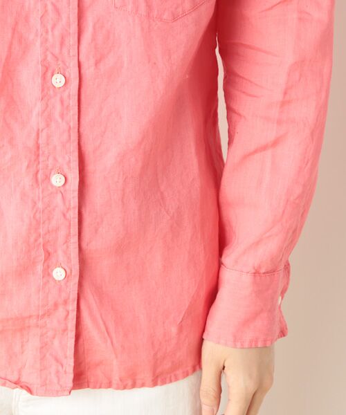 SHIPS / シップス シャツ・ブラウス | 311111501　リネンソリッド　シャツ | 詳細4