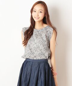 SHIPS / シップス シャツ・ブラウス | LIBERTYプリント　ペイズリー ノースリーブ ブラウス
