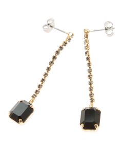 SHIPS / シップス ピアス・イヤリング | ラインストーンピアス