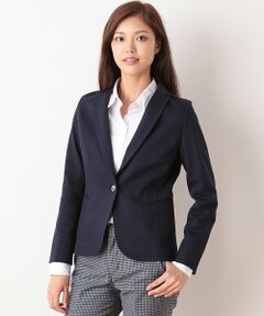 SHIPS / シップス テーラードジャケット | リップルジャージ ジャケット