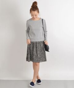 SHIPS / シップス ミニ丈・ひざ丈ワンピース | 3WAY スタープリント コンビワンピース