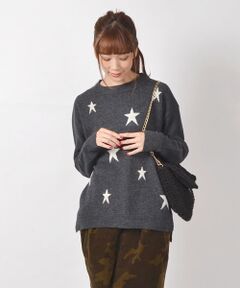 SHIPS / シップス ニット・セーター | スターニットプルオーバー◆