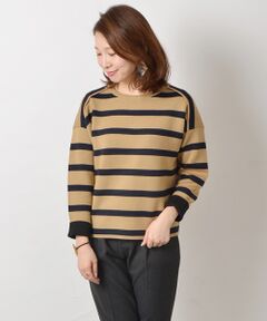 ⭐︎【新品】SHAREEF 七分袖 リネン100％ ニット ブラウン ⭐︎【新品】SHAREEF 七分袖 リネン100％ ニット ブラウン