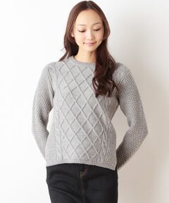 SHIPS / シップス ニット・セーター | ケーブルニットプルオーバー