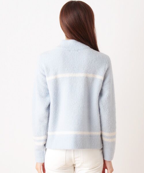 SHIPS / シップス ニット・セーター | ブロックラインニット | 詳細3