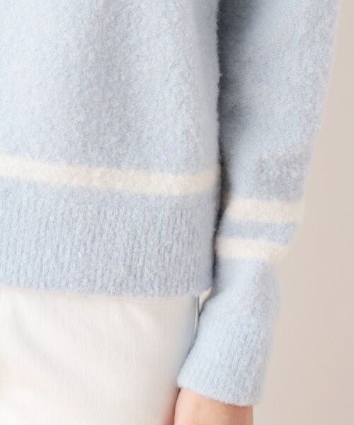 SHIPS / シップス ニット・セーター | ブロックラインニット | 詳細6
