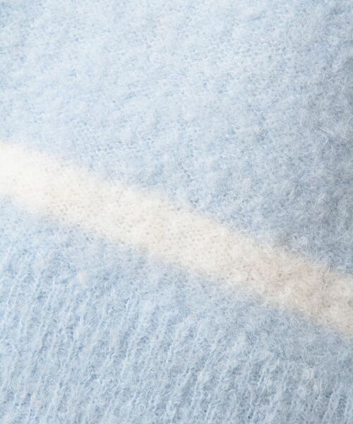 SHIPS / シップス ニット・セーター | ブロックラインニット | 詳細7