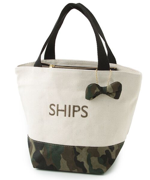 SHIPS for women / シップスウィメン エコバッグ | バイカラーエコバッグS | 詳細14