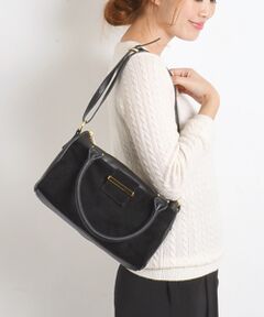 SHIPS / シップス ボストンバッグ | BARDOT ROSE for SHIPS:スエードコンビミニボストンバッグ◆