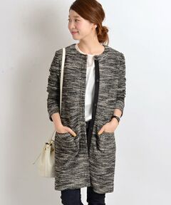 SHIPS / シップス その他アウター | MAPEL ノーカラーロングコート◆