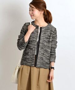 SHIPS / シップス ノーカラージャケット | MAPEL　ノーカラージャケット◆