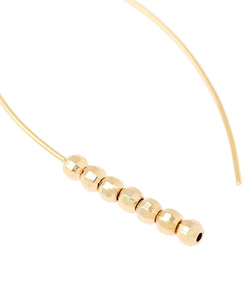 SHIPS / シップス ピアス・イヤリング | スイングカット ボールピアス | 詳細2