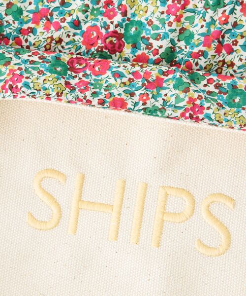 SHIPS for women / シップスウィメン トートバッグ | LIBERTYプリント エコバッグ LⅡ | 詳細5