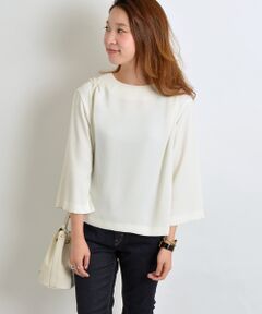 SHIPS / シップス シャツ・ブラウス | ショルダータックフレアブラウス