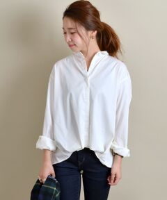 SHIPS / シップス シャツ・ブラウス | テンセルタックロングスリーブolive