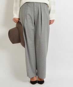 SHIPS / シップス その他パンツ | 【BAILA 12月号掲載】 ジャージーワイドパンツ gray