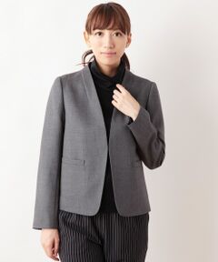 SHIPS / シップス ノーカラージャケット | ノーカラージャケット