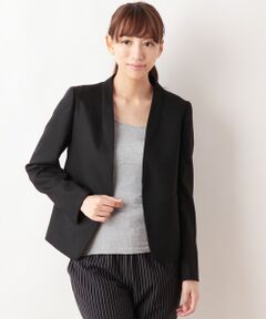 SHIPS / シップス ノーカラージャケット | ノーカラージャケット