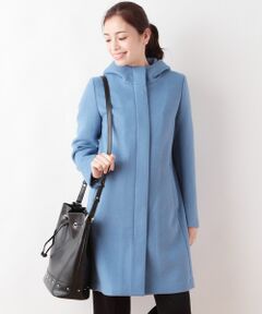 SHIPS / シップス その他アウター | ウールアンゴラフードコート