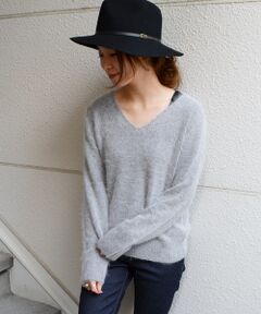 SHIPS / シップス ニット・セーター | アンゴラ ナイロン プルオーバー