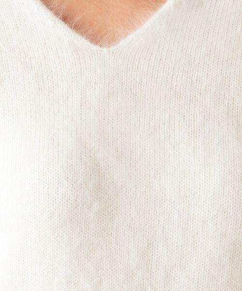 SHIPS / シップス ニット・セーター | アンゴラ ナイロン プルオーバー | 詳細1