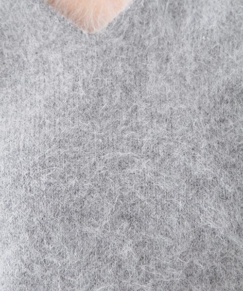 SHIPS / シップス ニット・セーター | アンゴラ ナイロン プルオーバー | 詳細3
