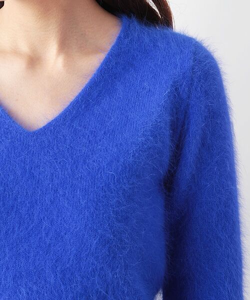 SHIPS / シップス ニット・セーター | アンゴラ ナイロン プルオーバー | 詳細7