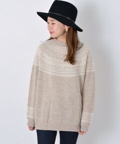 SHIPS / シップス ニット・セーター | 【FUDGE 12月号掲載】 フェアアイル柄ニット