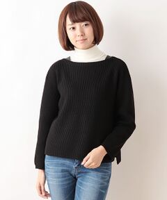 SHIPS / シップス ニット・セーター | アゼクルーネック