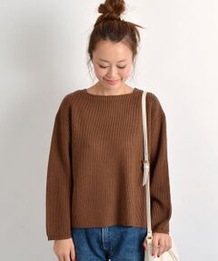 SHIPS / シップス ニット・セーター | アゼクルーネック