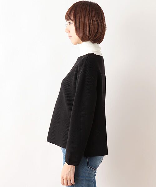 SHIPS / シップス ニット・セーター | アゼクルーネック | 詳細2
